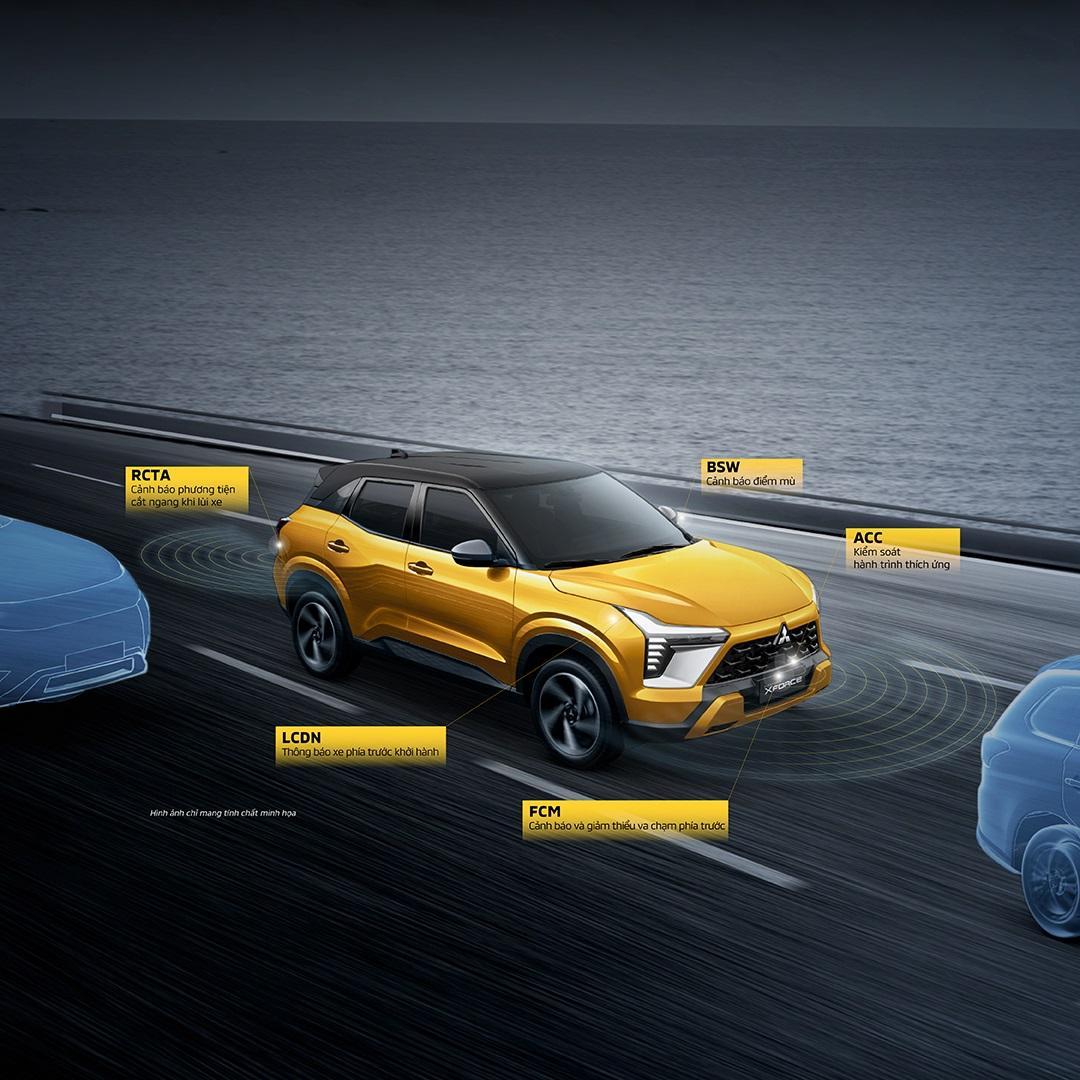 MITSUBISHI XFORCE ĐẠT CHỨNG NHẬN AN TOÀN 5 SAO ASEAN NCAP